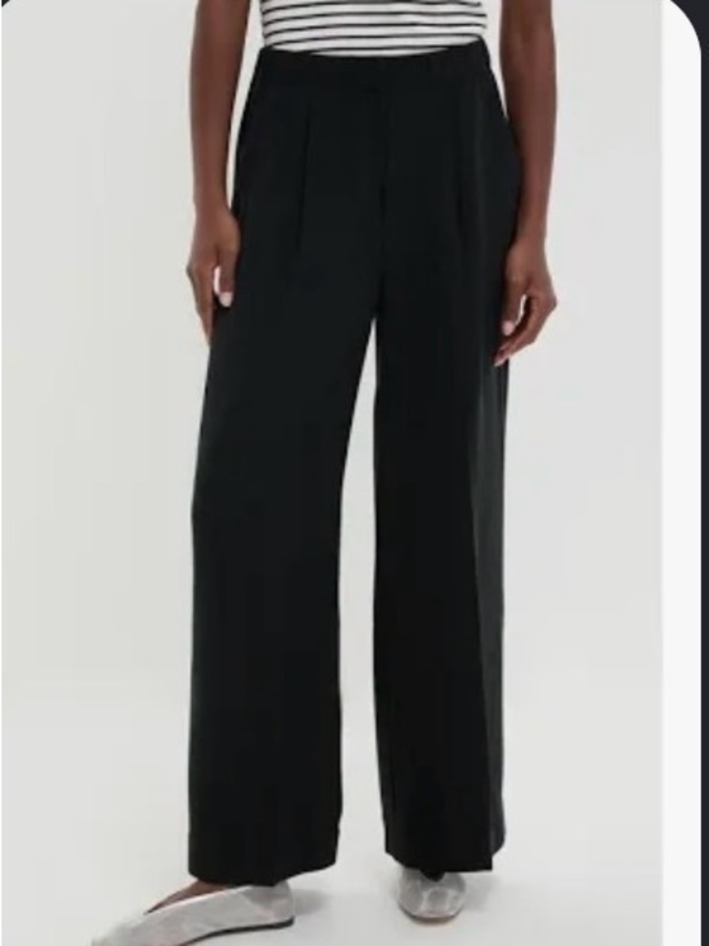Tuckernuck Penelope Wide Leg Black Women's Pants